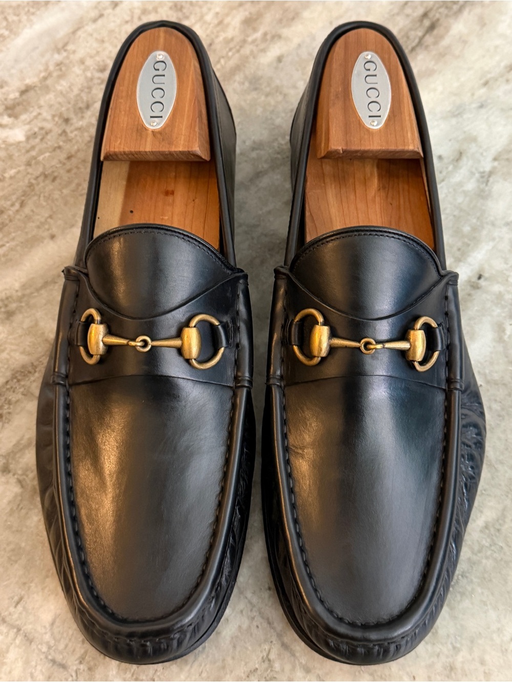 GUCCI 1953 Horsebit Leather Loafer Black Leather 9.5/10 US $1000 Brixton Jordaan